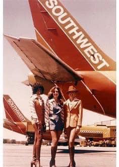 my mom was one of the first women of color to work for Southwest Airlines as a flight attendant!!