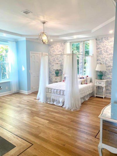 Good Morning!!! Here is a recent transformation I did to one of the many bedrooms!