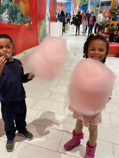 Gigi doesn’t like candy and wanted no parts of these shenanigans,